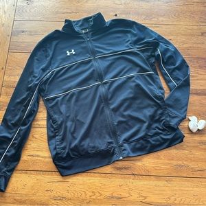 Men’s XL Under Armour Loose Fit Full Zip Knit Jacket